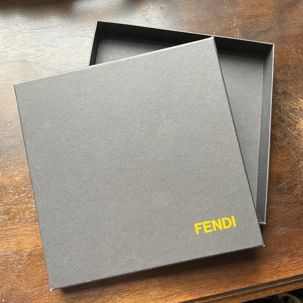 Grey Fendi Scarf Box